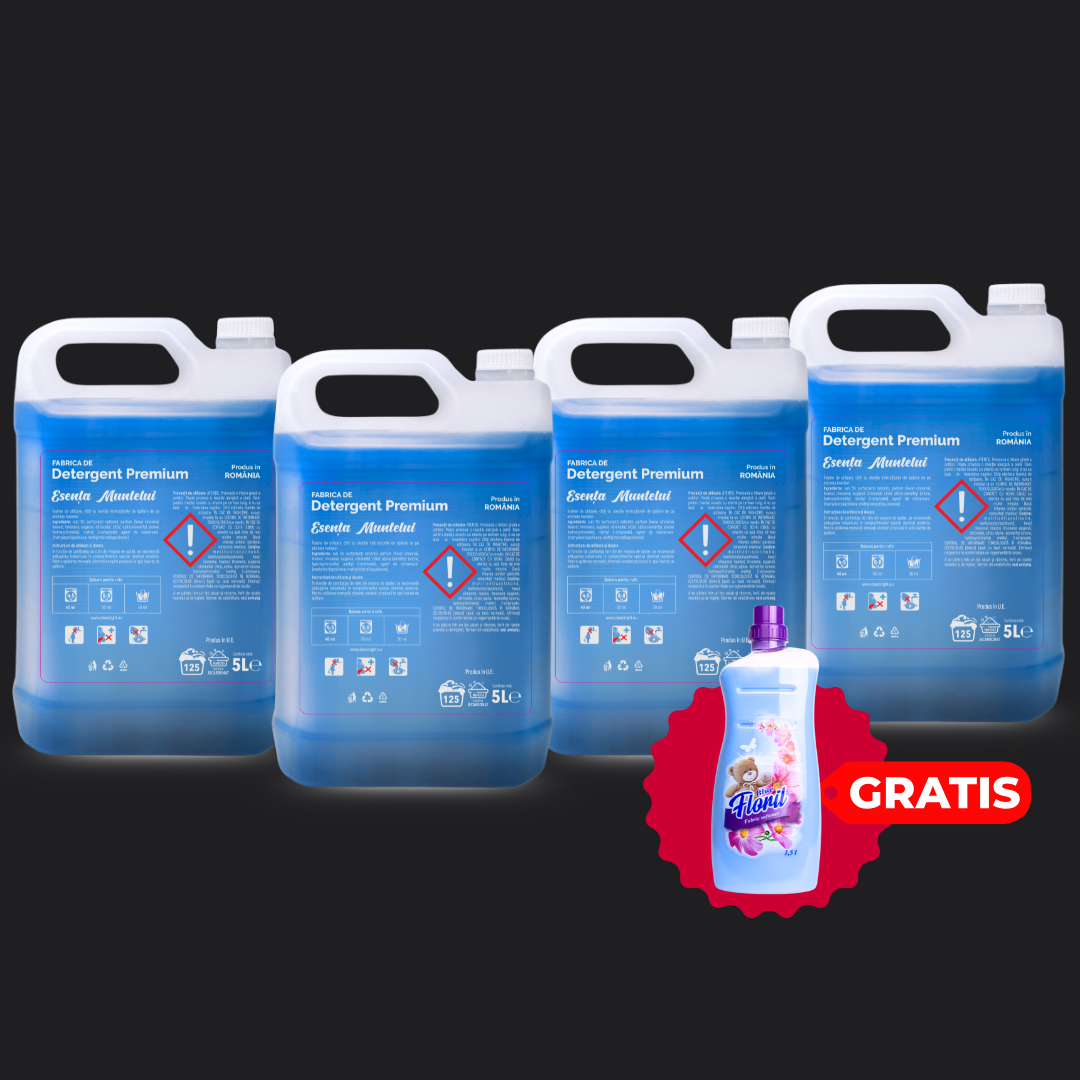 Pachetul cu 4x Detergent Esenta Muntelui